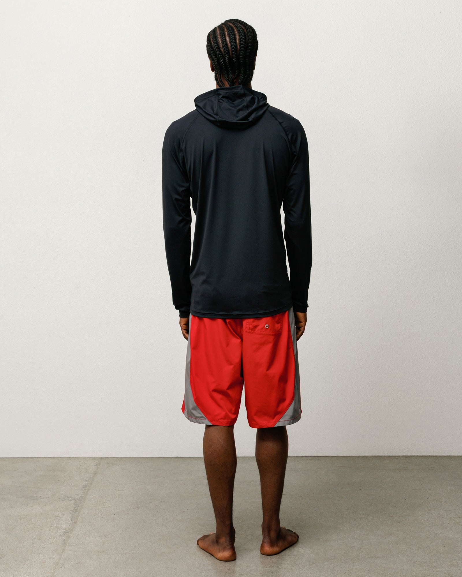 Alternative view of HOODED RASH GUARD