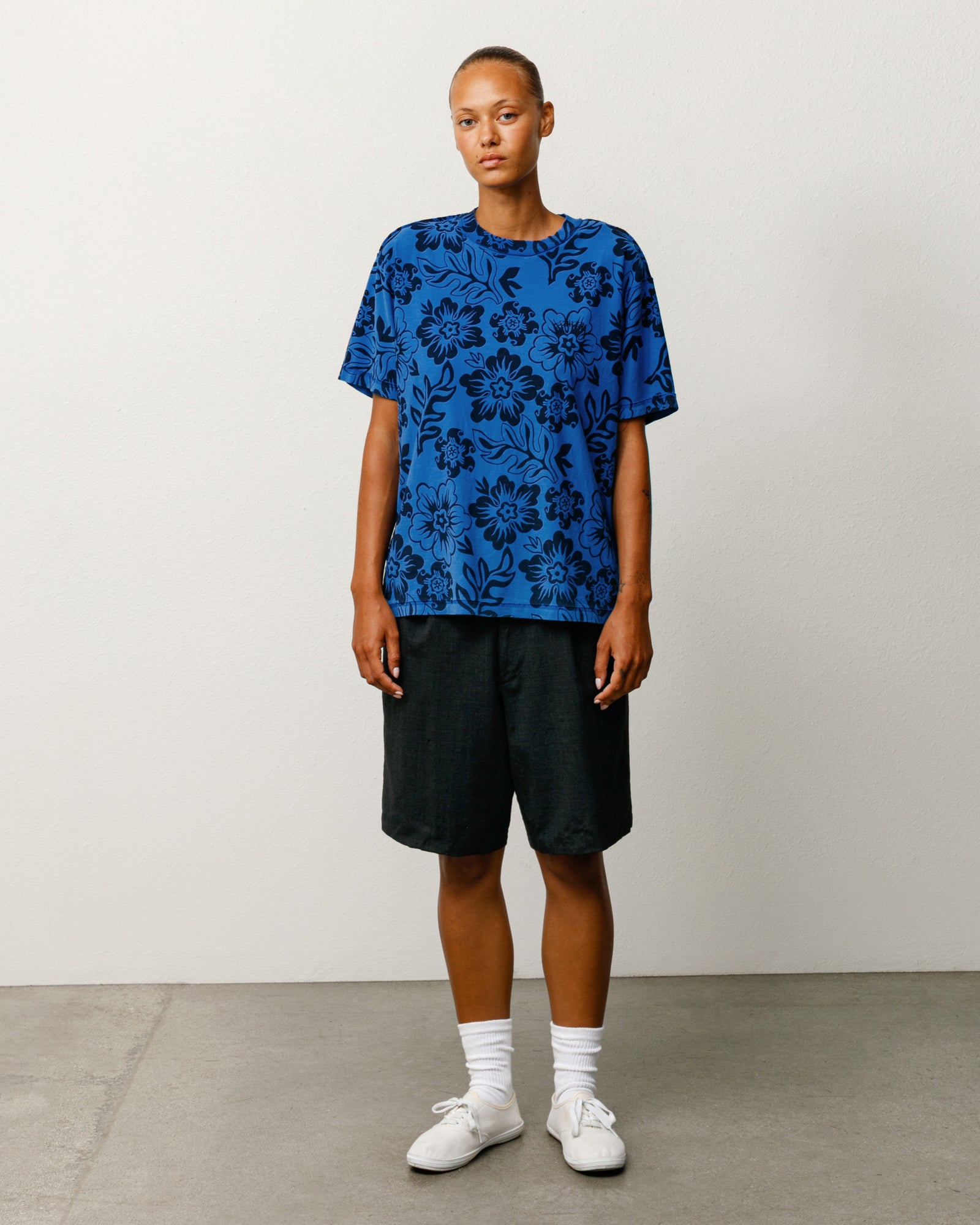 Alternative view of LAZY FLORAL TEE