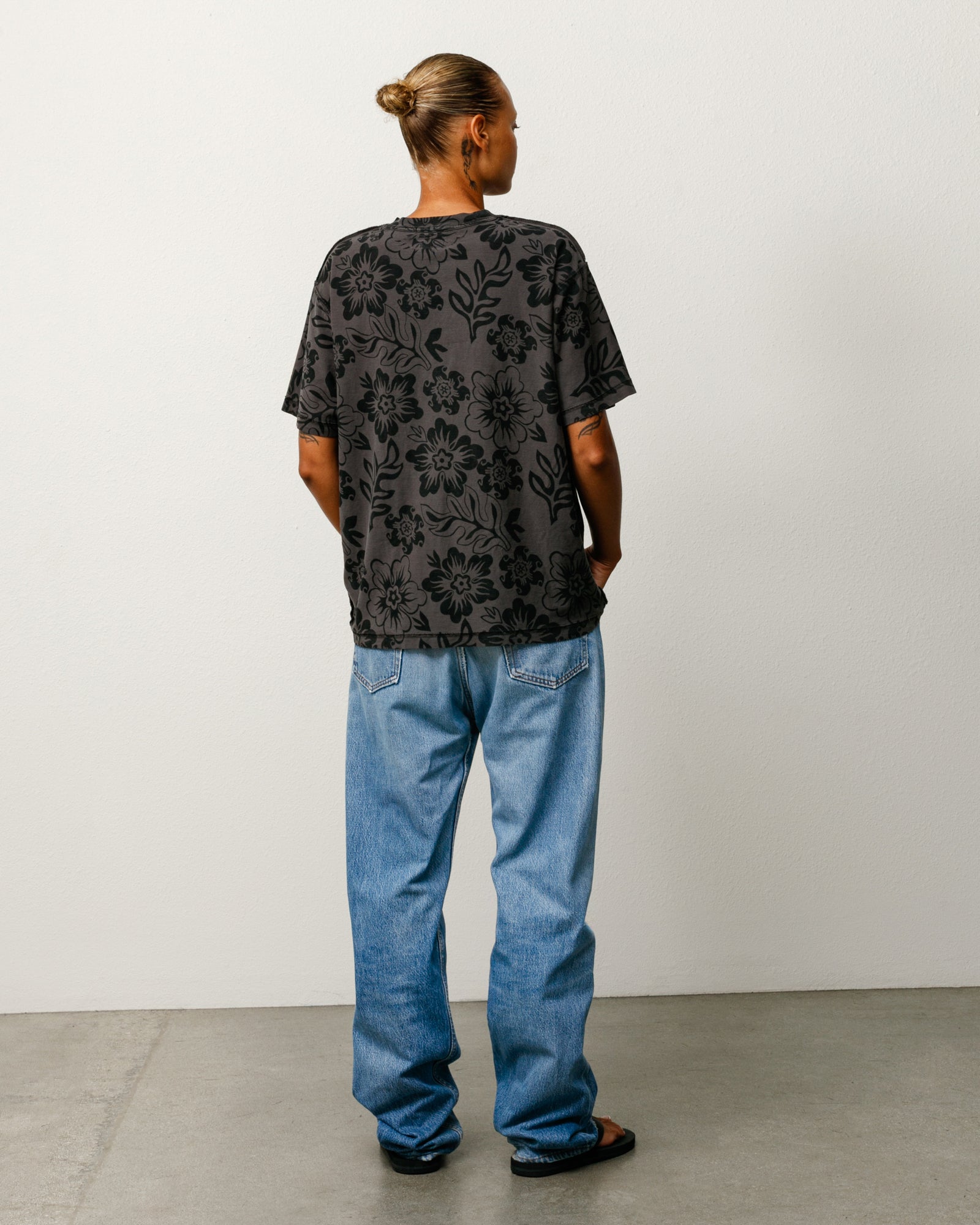 Alternative view of LAZY FLORAL TEE