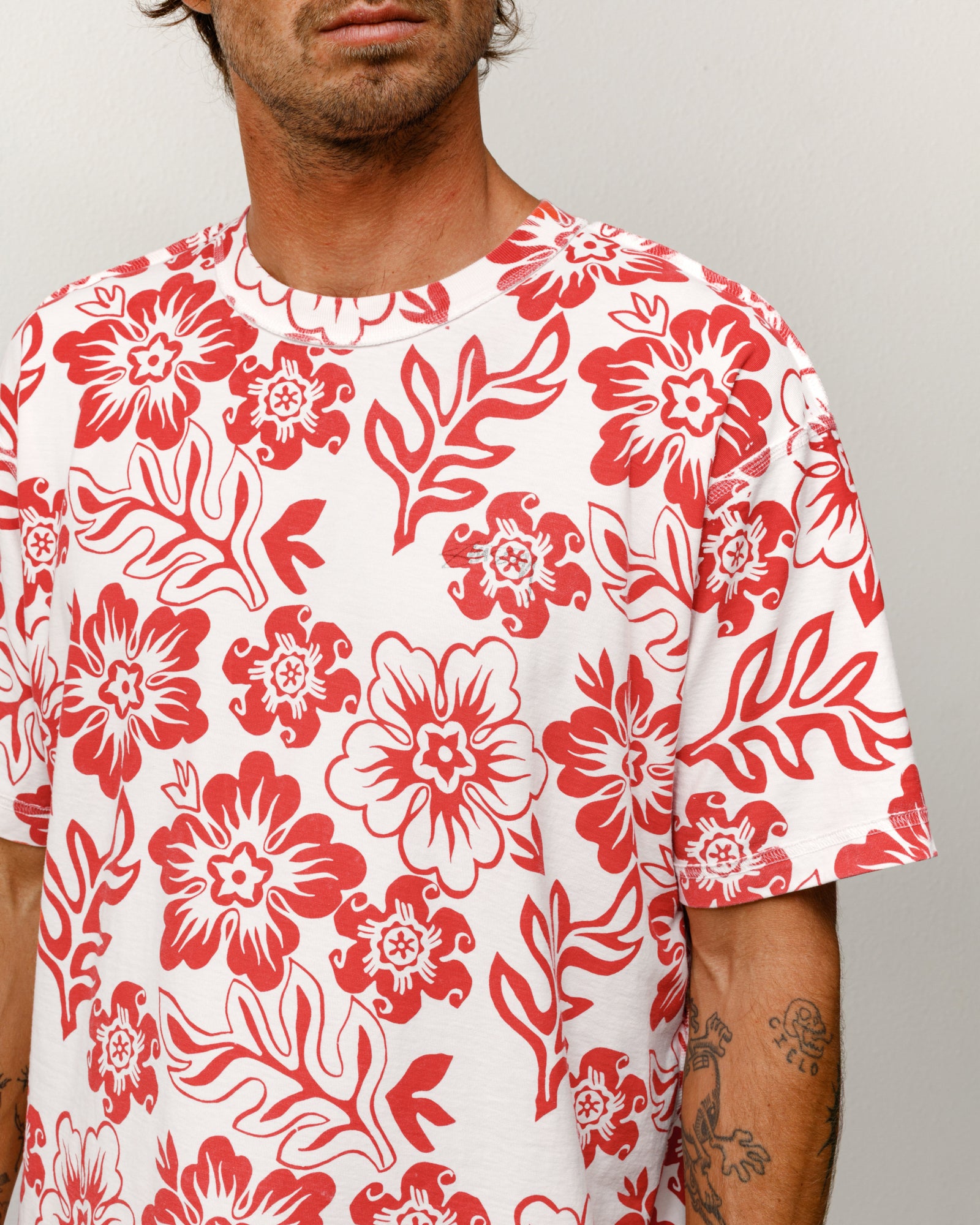 Alternative view of LAZY FLORAL TEE