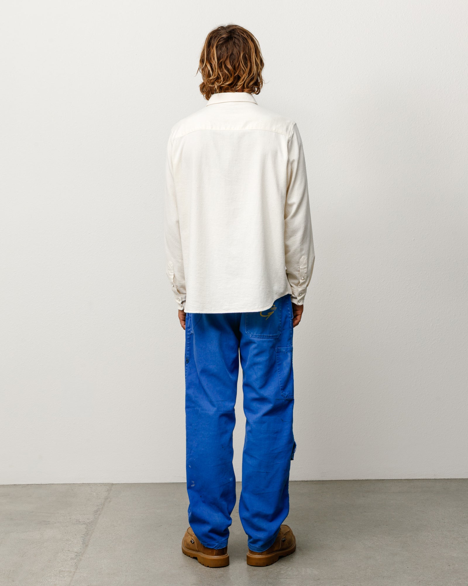 Alternative view of COTTON SILK WESTERN SHIRT