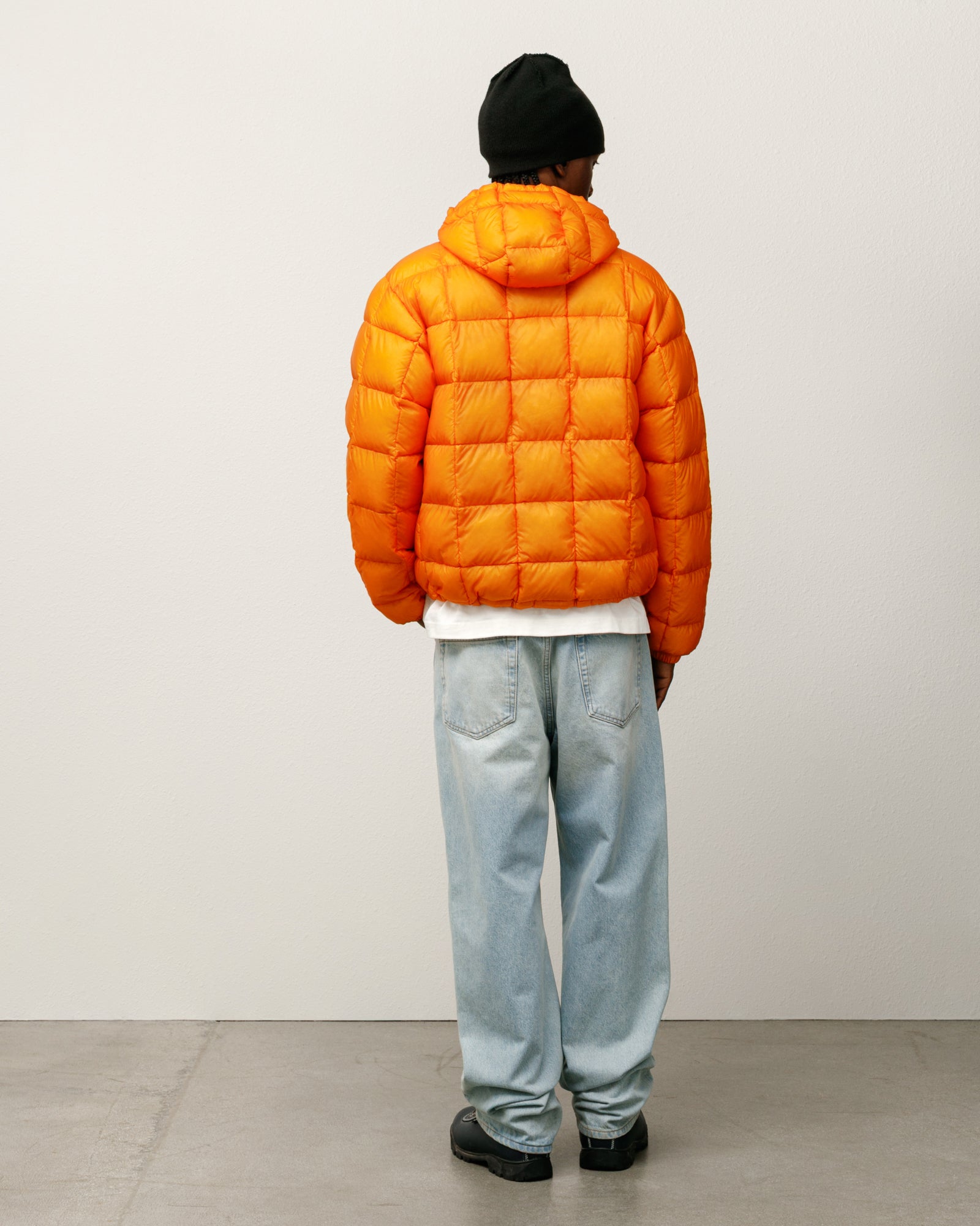 Alternative view of MIDWEIGHT HOODED PUFFER