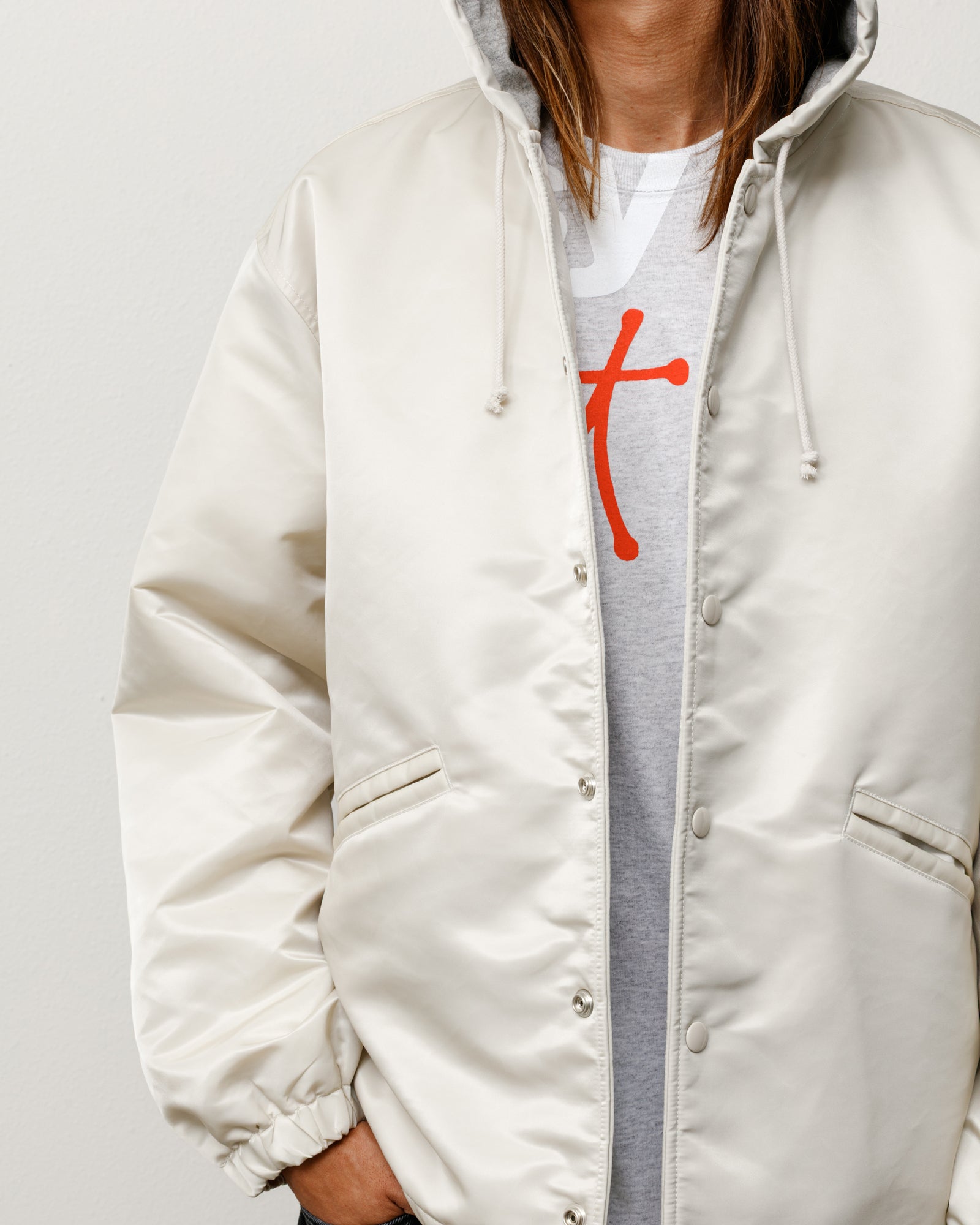 Alternative view of HOODED COACHES JACKET