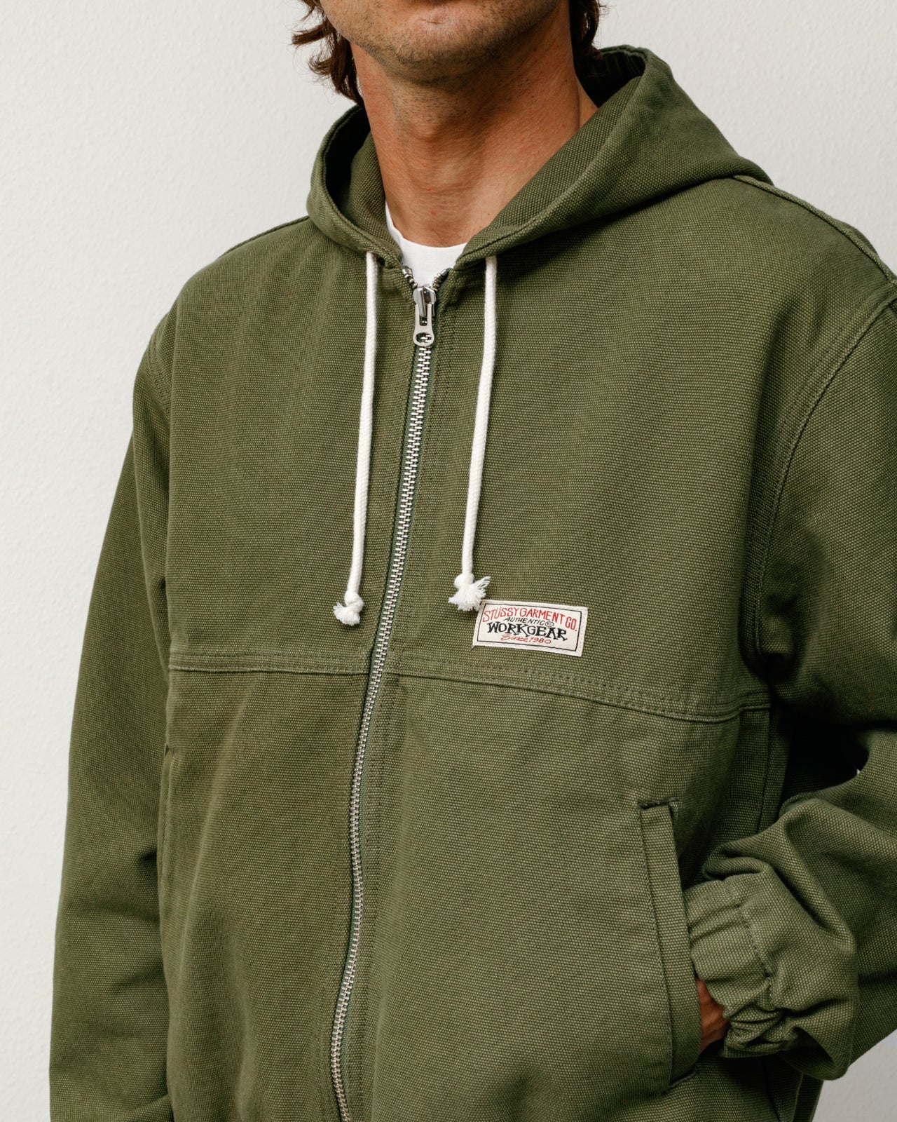 Alternative view of WORK JACKET CANVAS
