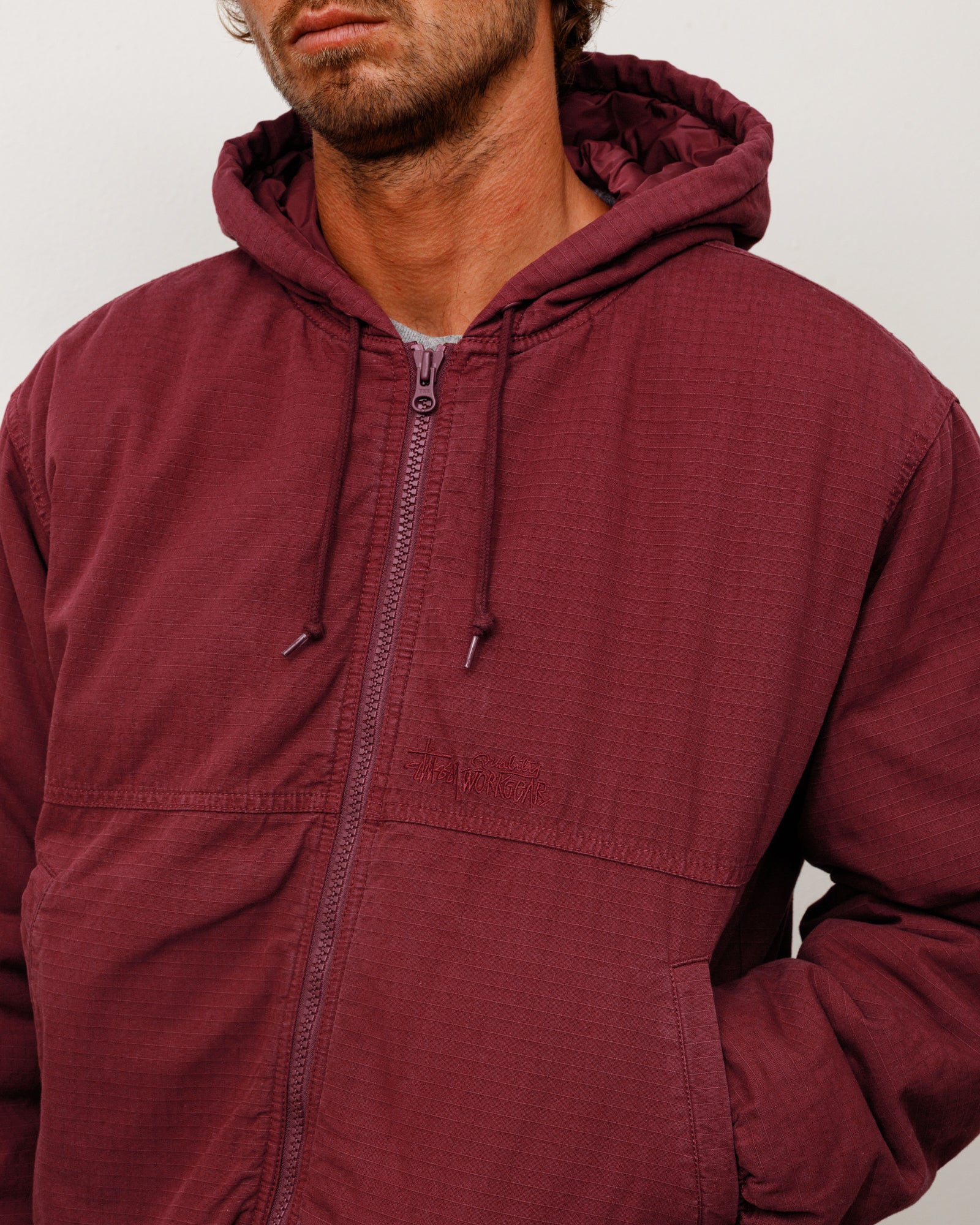 Alternative view of RIPSTOP WORK JACKET