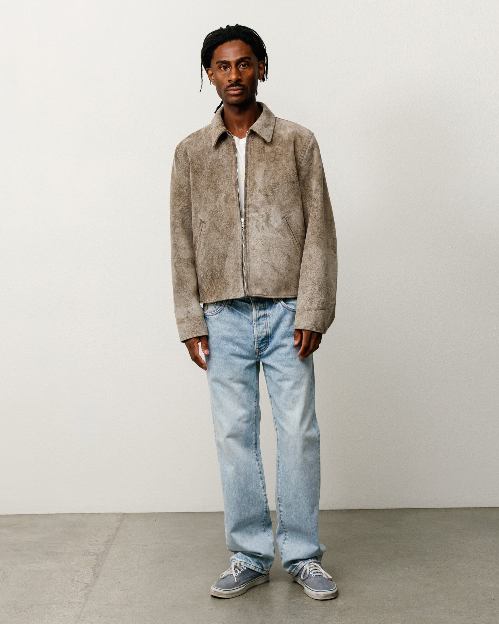 Alternative view of GARAGE JACKET SUEDE