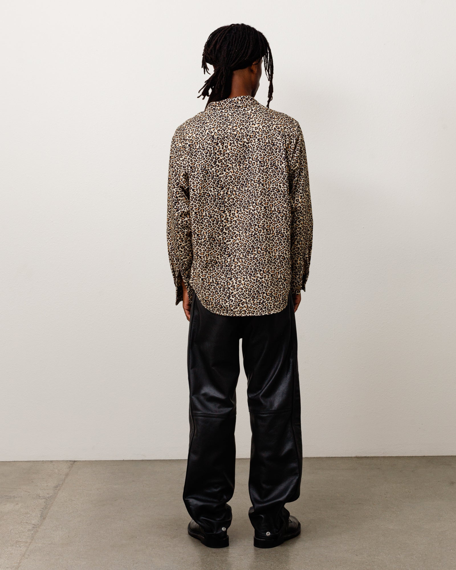 Alternative view of ANIMAL PRINT FLANNEL SHIRT