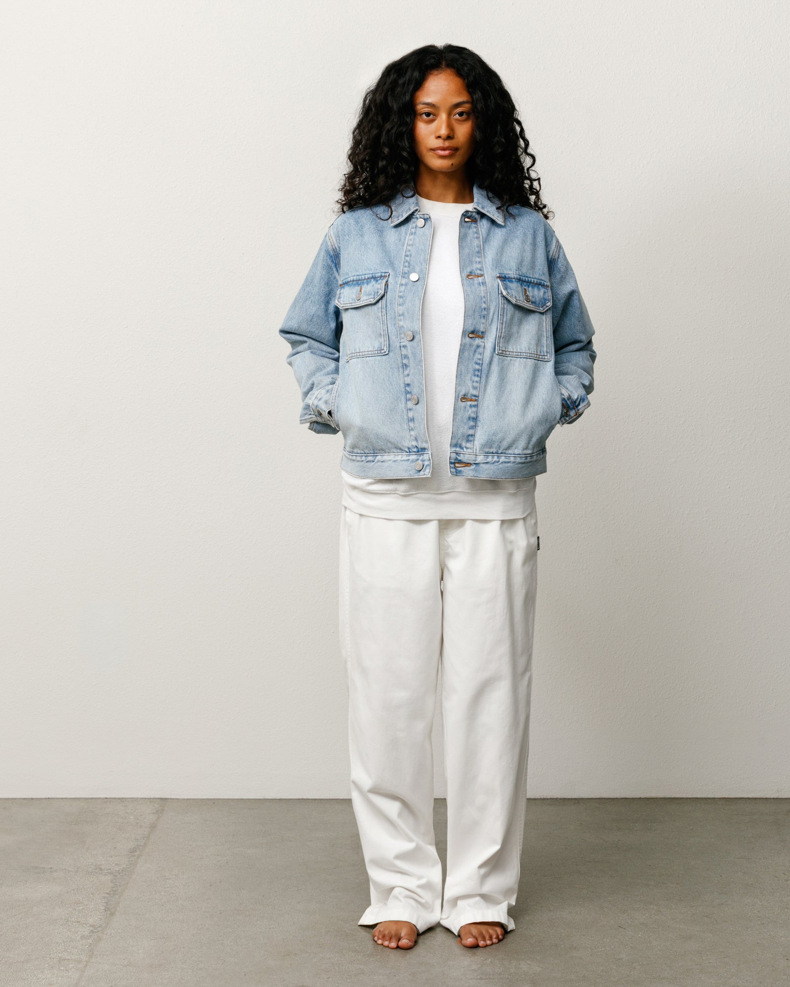 Alternative view of DENIM TRUCKER JACKET