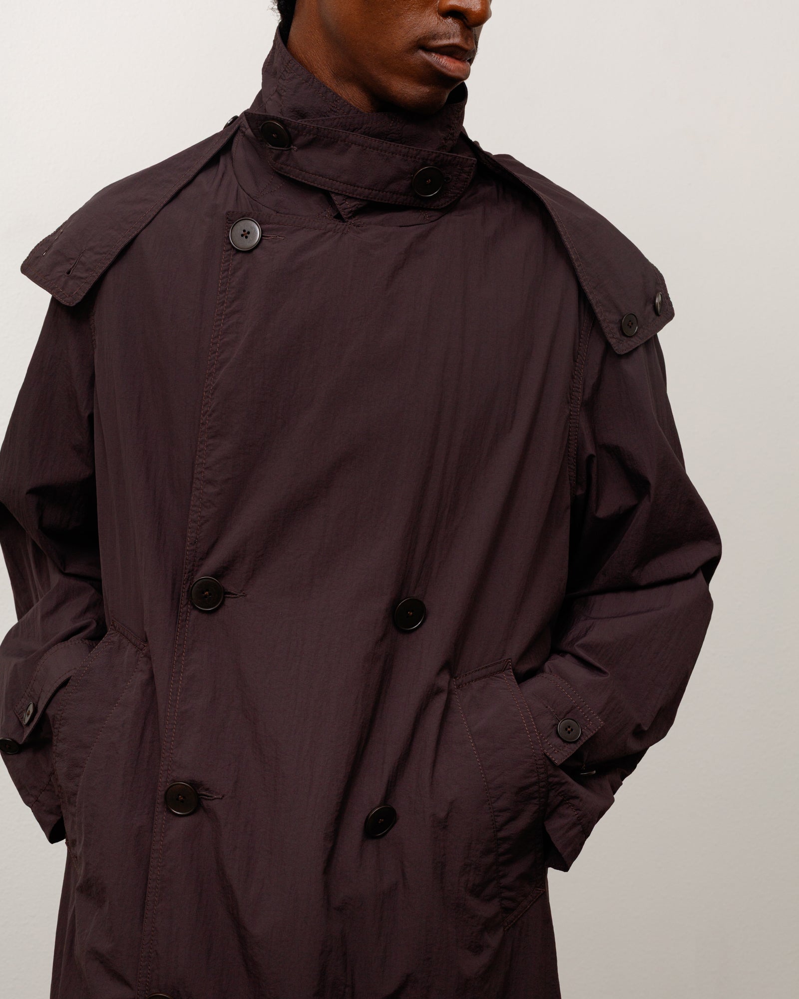Alternative view of ULTRA LIGHTWEIGHT NYLON TRENCH