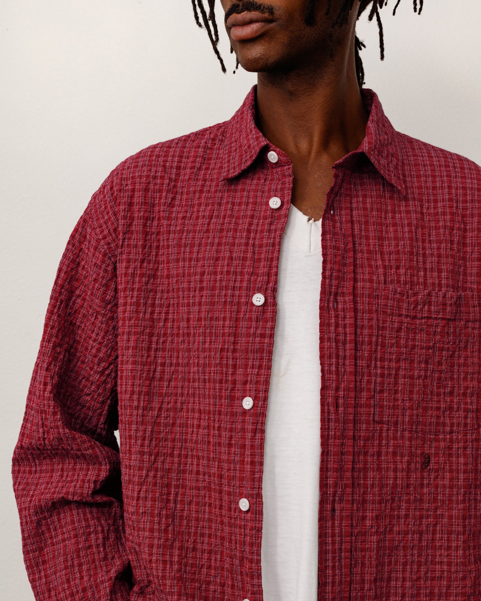 Alternative view of STANDARD CRINKLE SHIRT