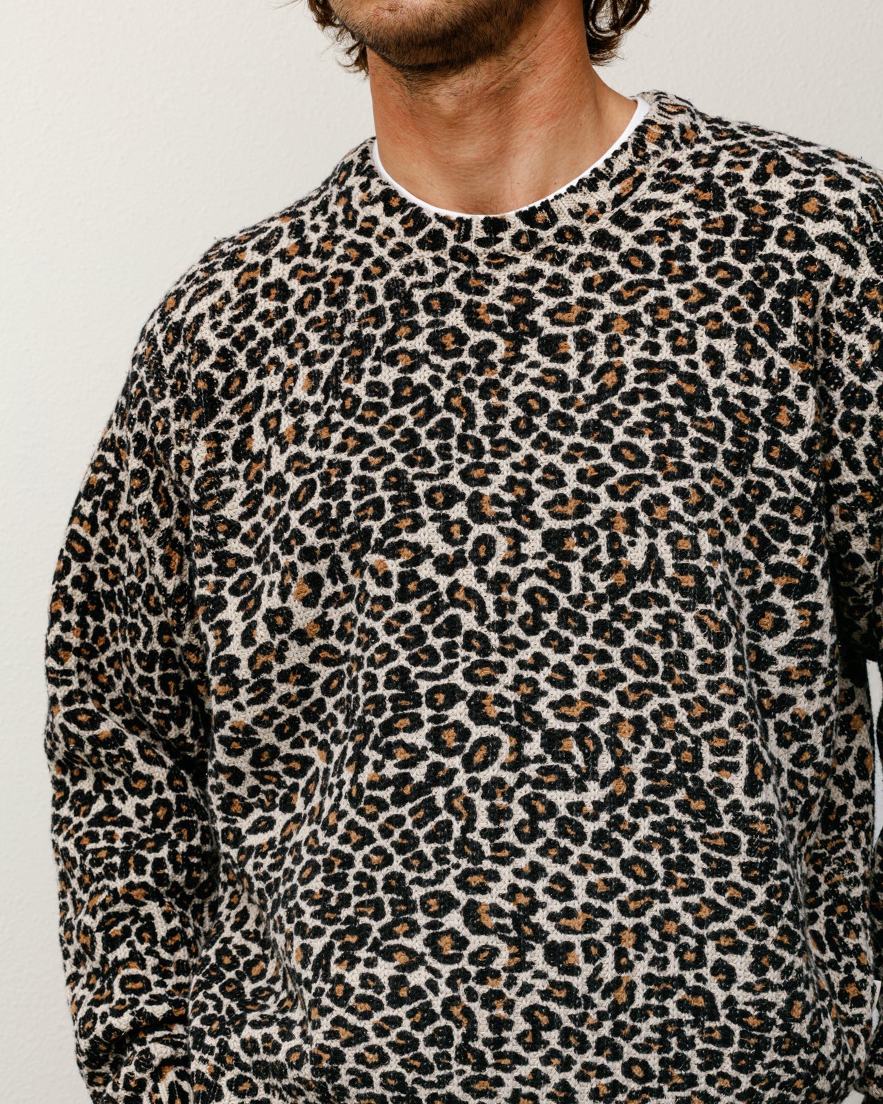 Alternative view of LEOPARD SWEATER