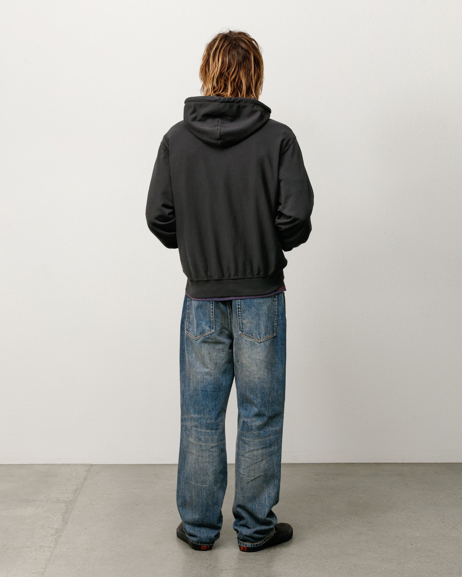 Alternative view of LIGHTWEIGHT TERRY ZIP HOODIE
