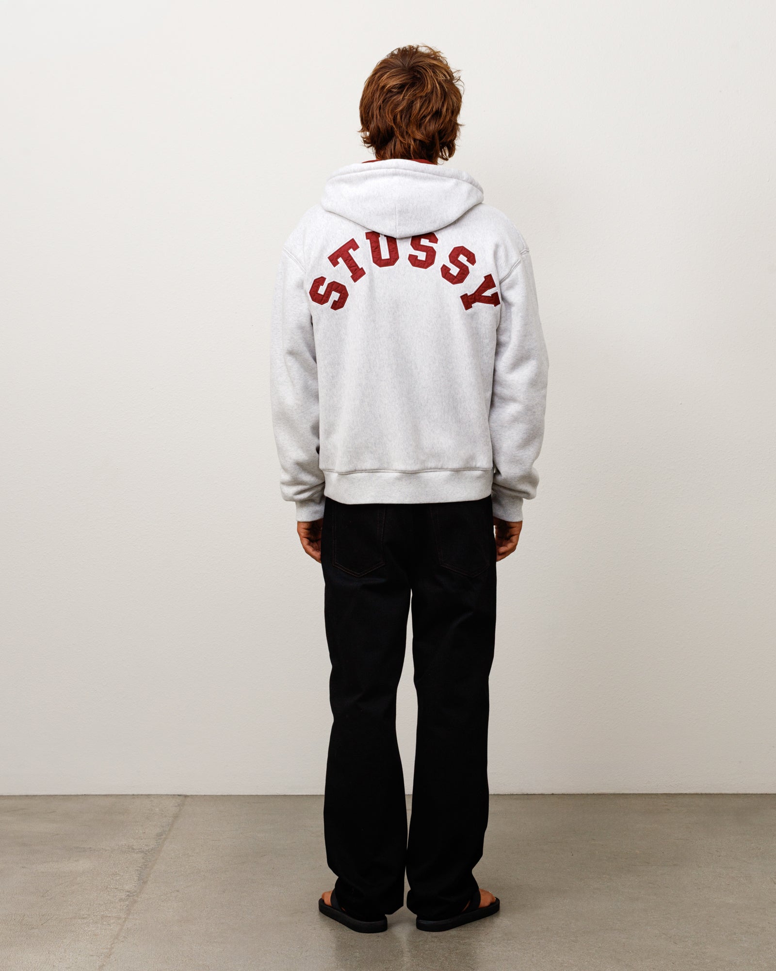Alternative view of DOUBLE FACED ZIP HOODIE