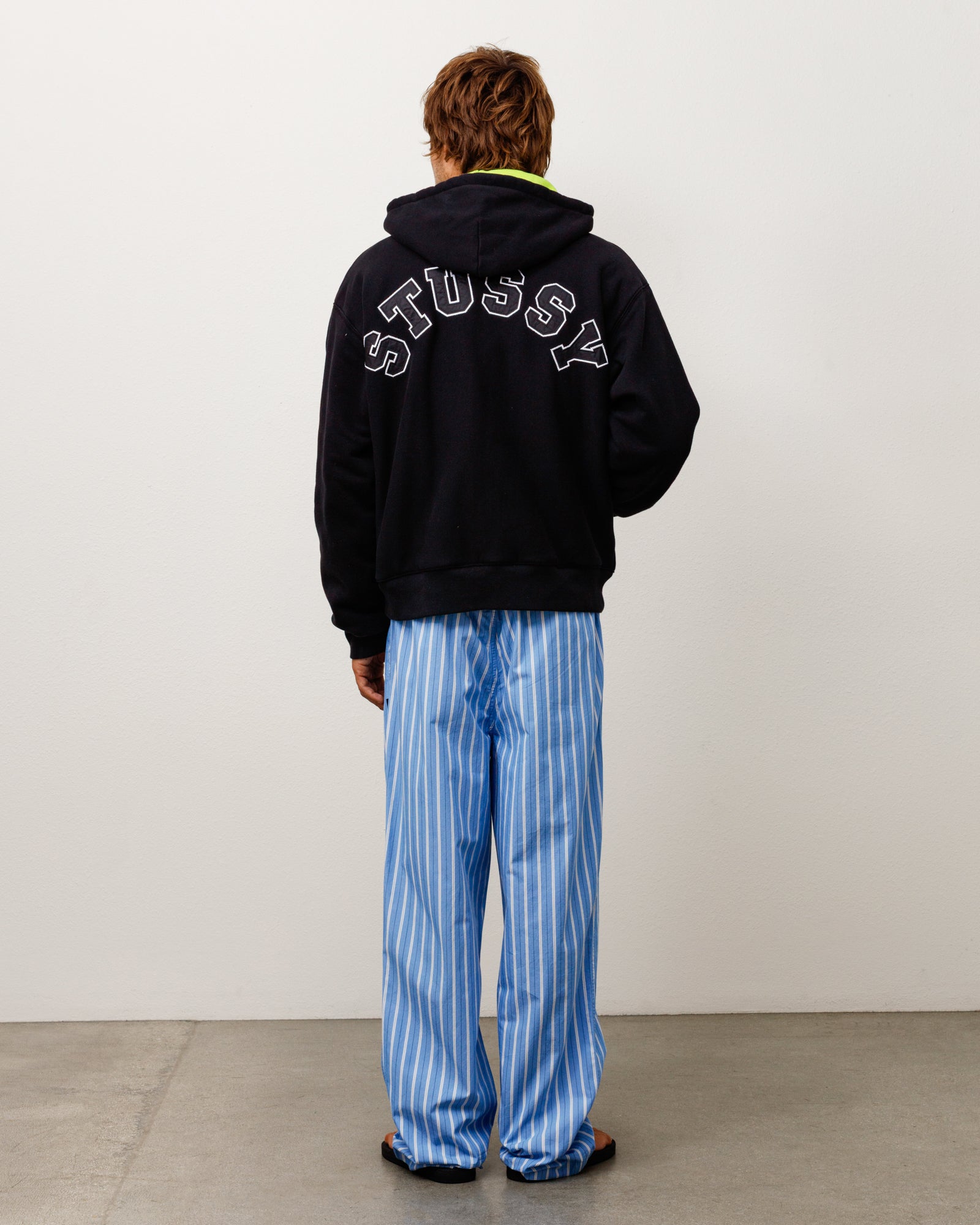 Alternative view of DOUBLE FACED ZIP HOODIE