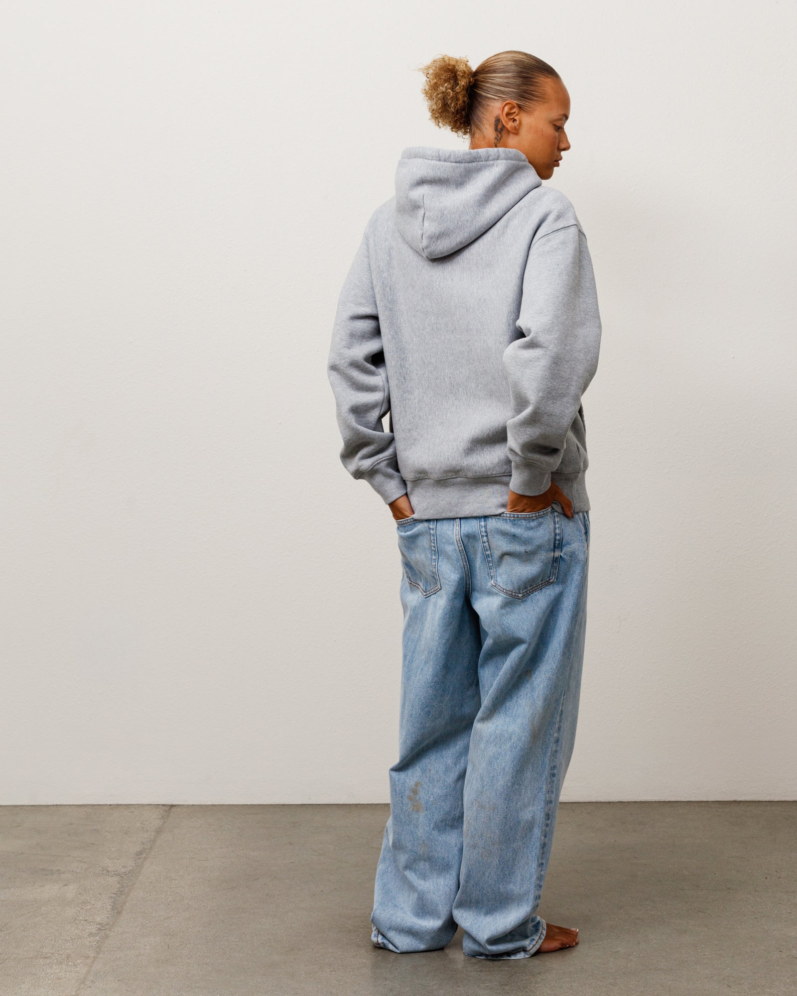 Alternative view of FLEECE HOODIE