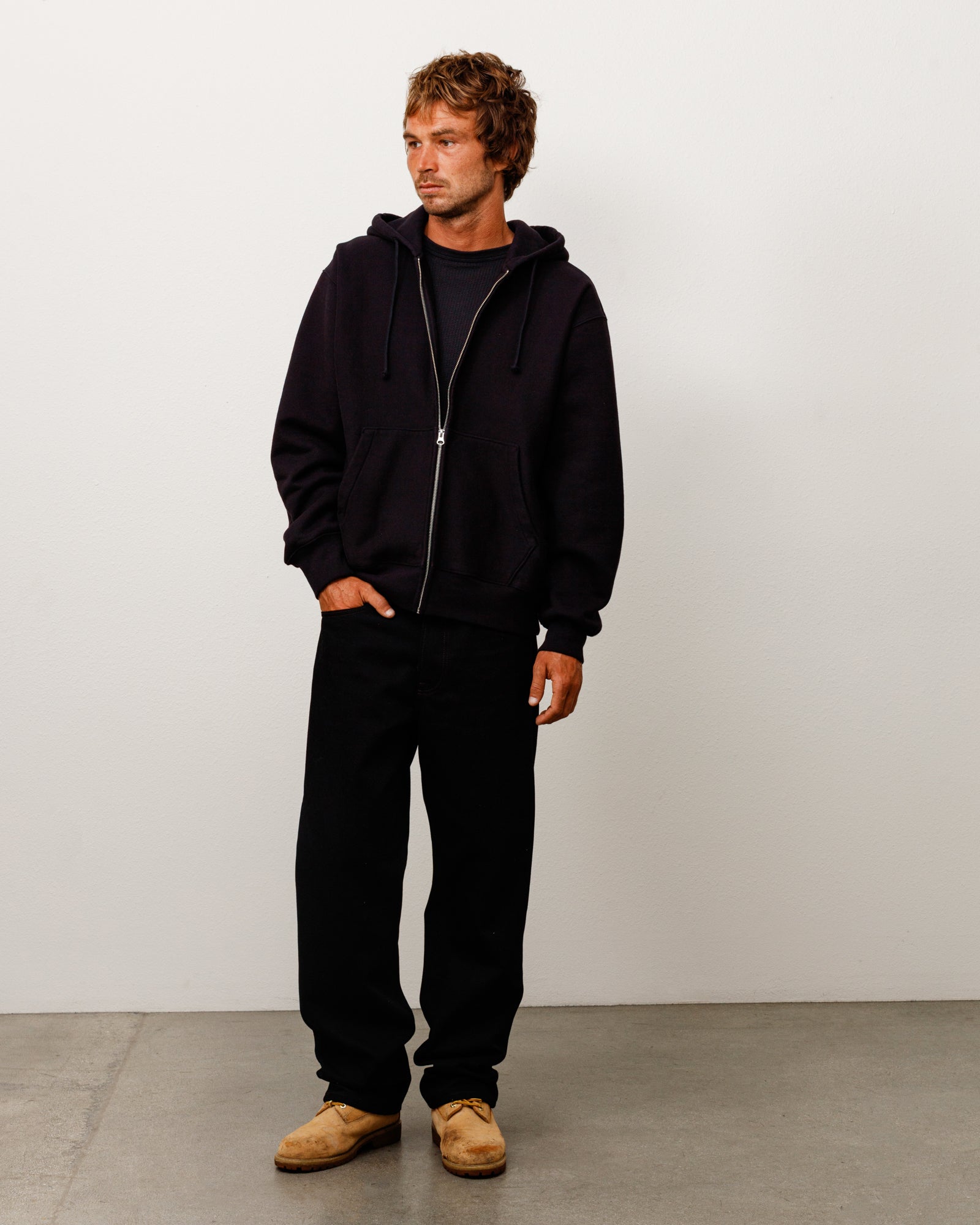 Alternative view of FLEECE ZIP HOODIE