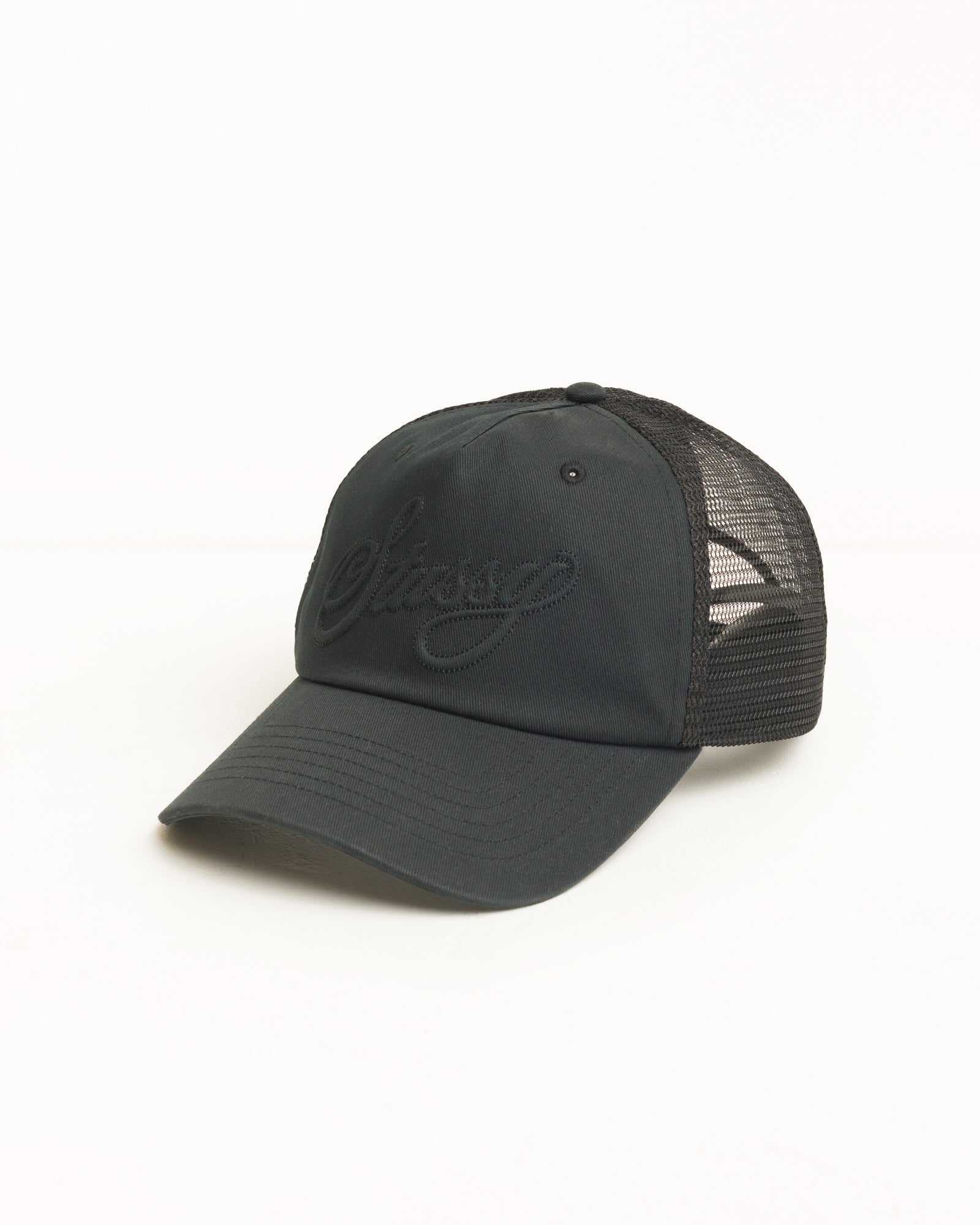 Alternative view of CURSIVE STITCH TRUCKER
