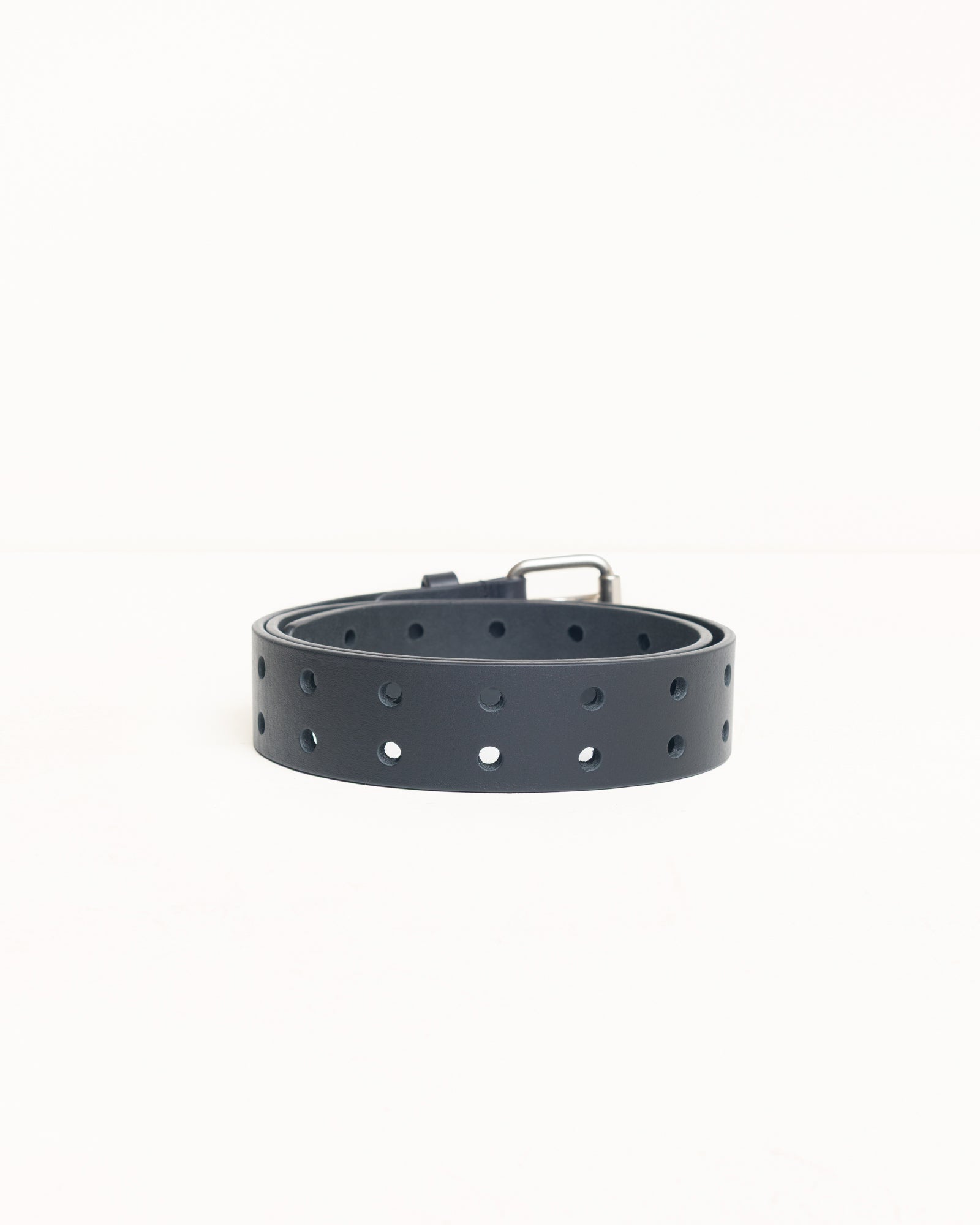 Alternative view of PUNCH OUT LEATHER BELT