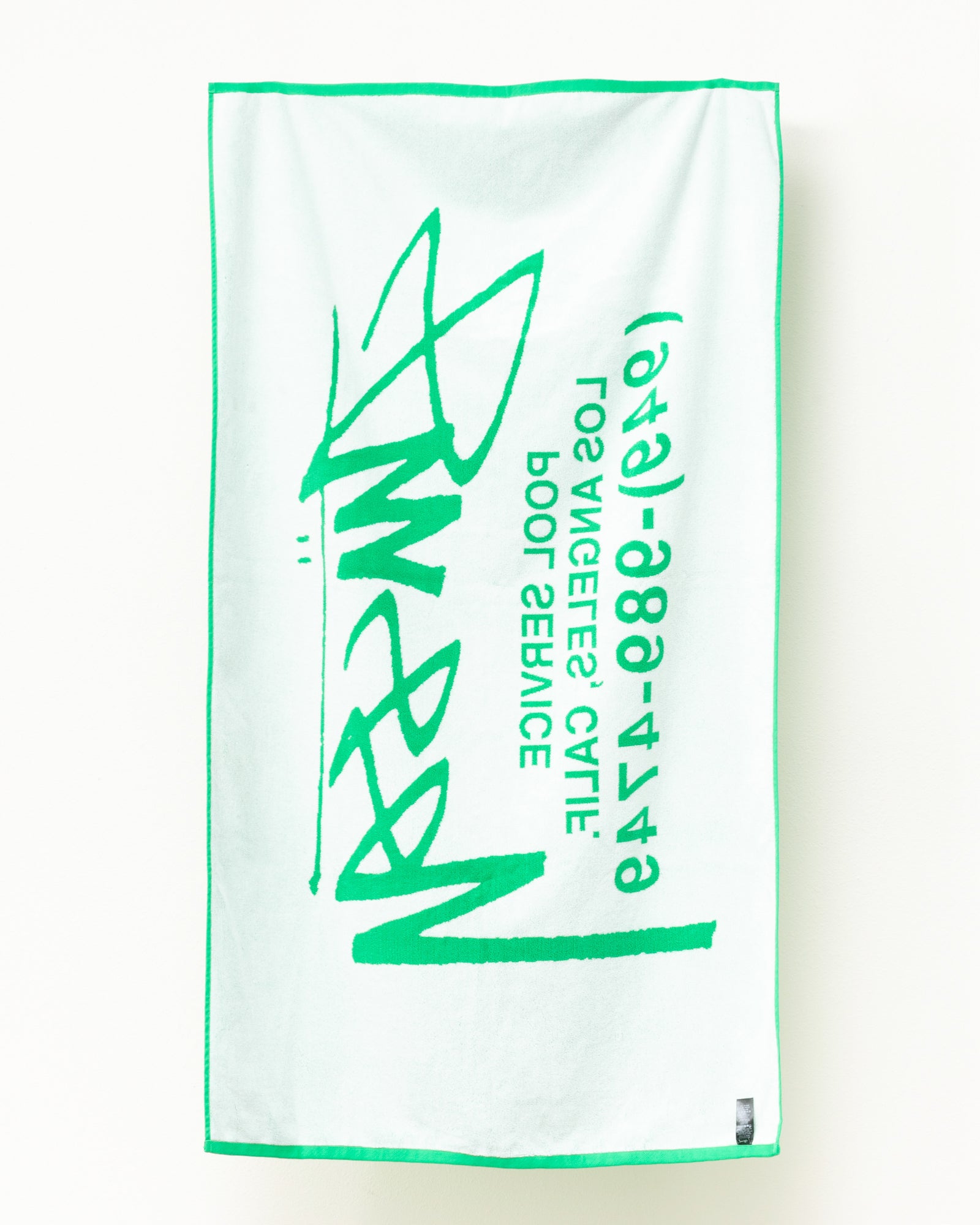 Alternative view of POOL SERVICE BEACH TOWEL