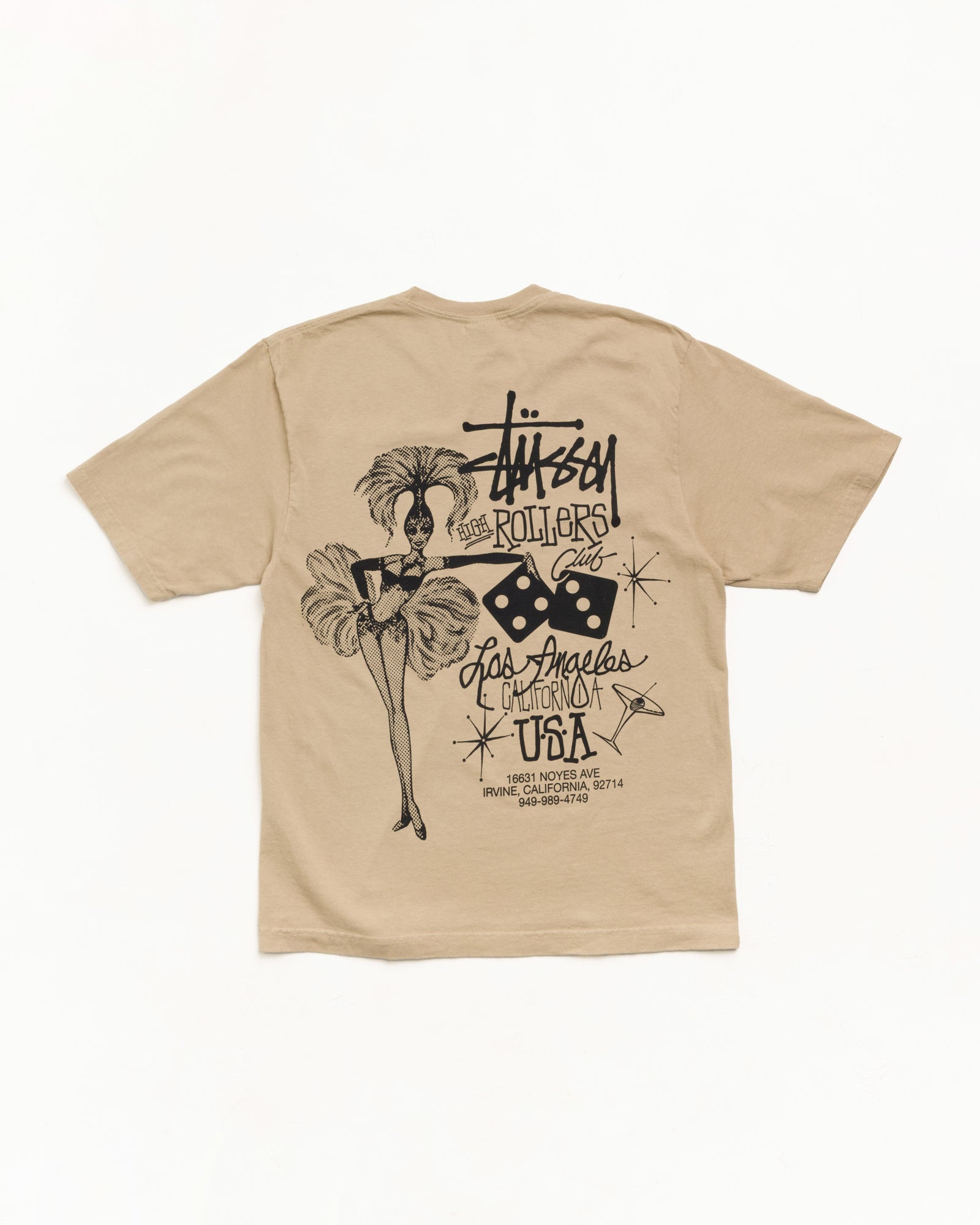 Alternative view of HIGH ROLLERS TEE
