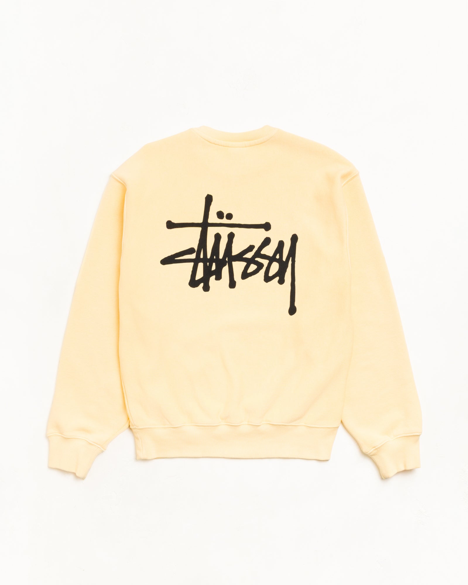 Alternative view of BASIC STÜSSY CREW GARMENT DYED
