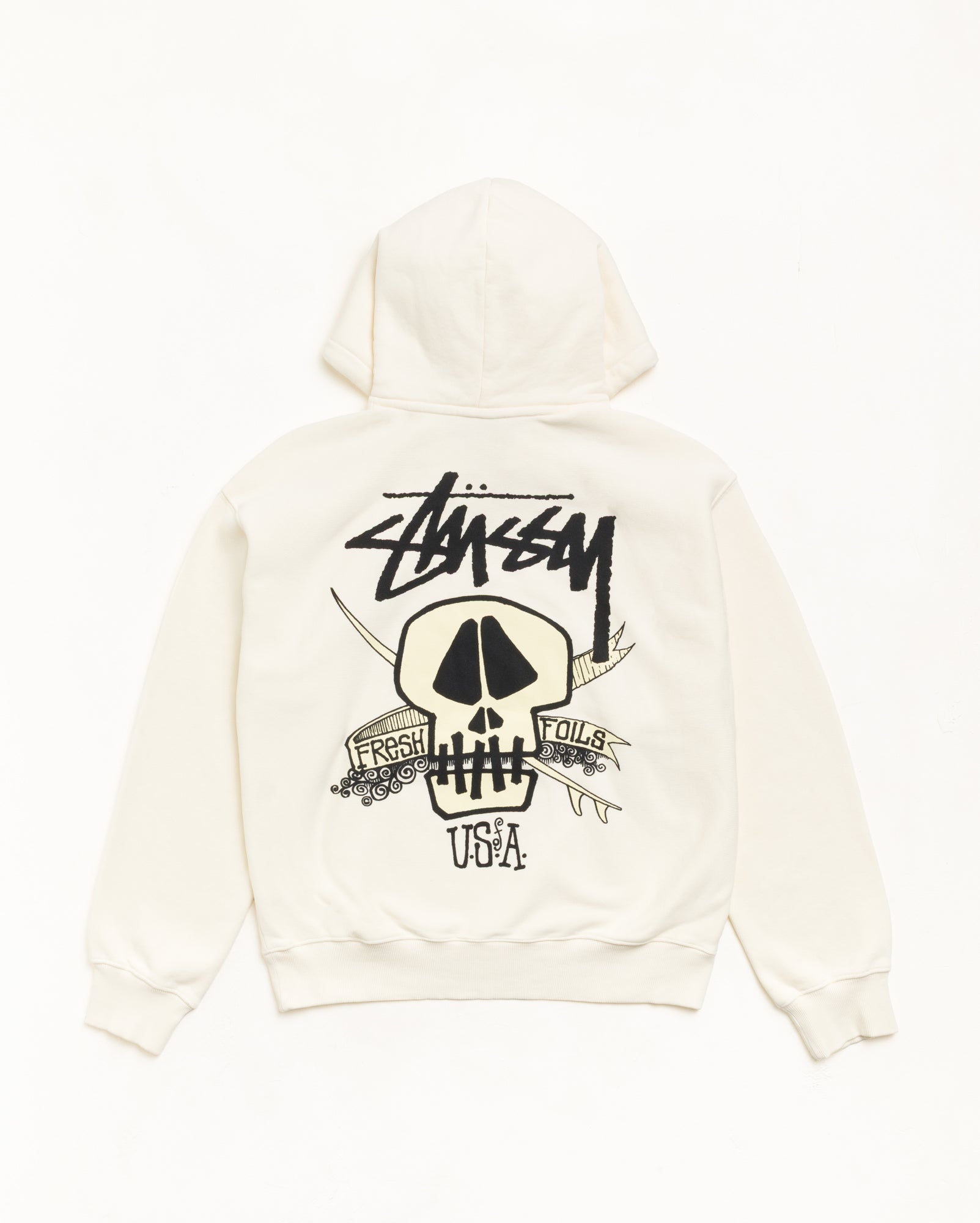 Alternative view of FRESH FOILS HOODIE GARMENT DYED