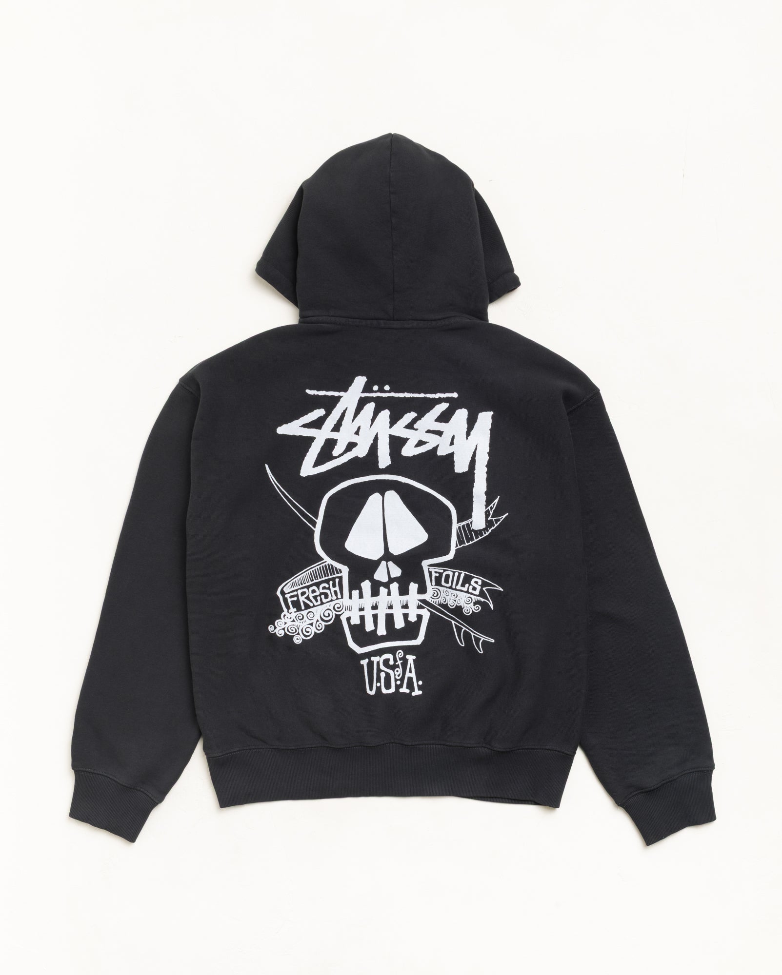 Alternative view of FRESH FOILS HOODIE GARMENT DYED
