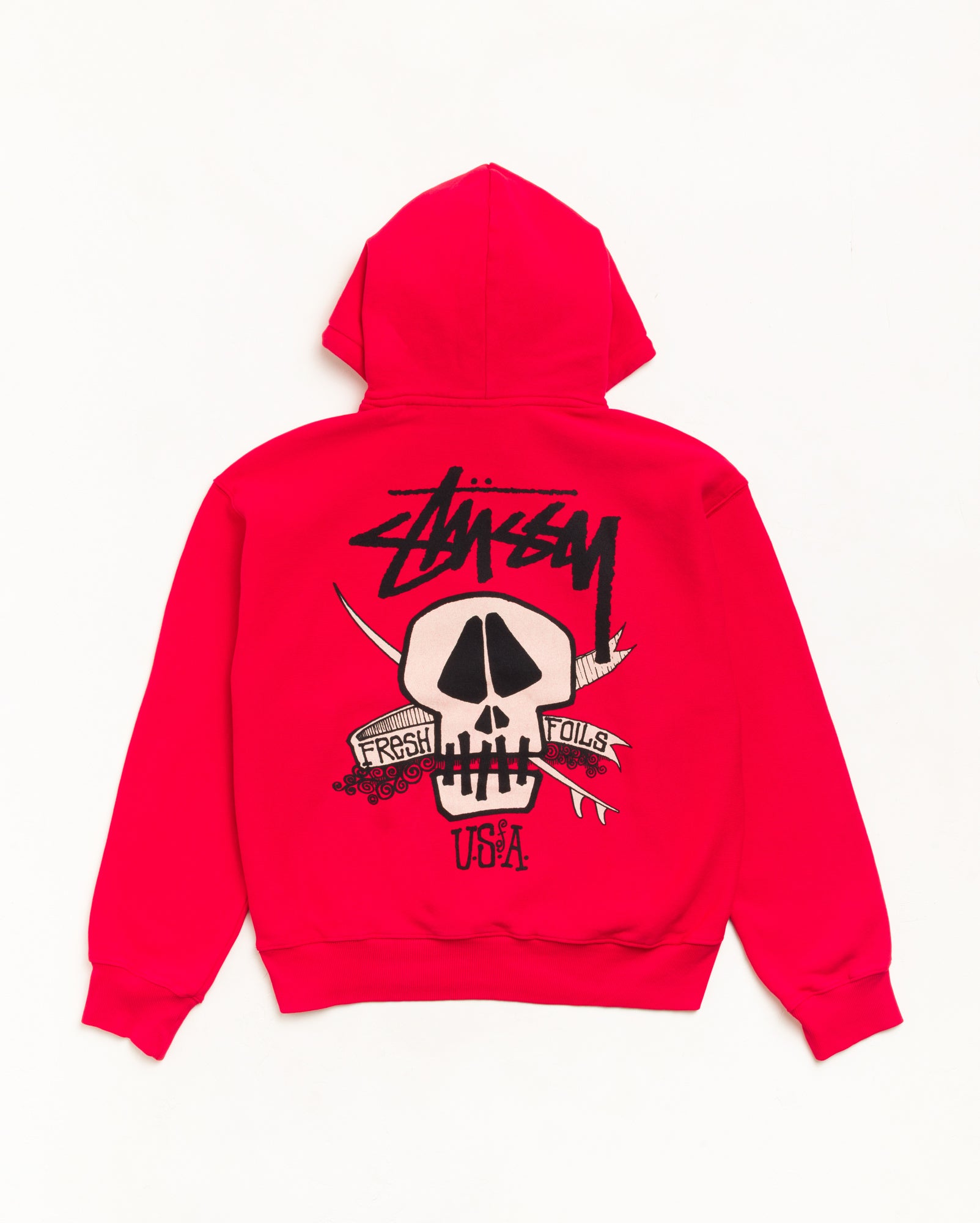 Alternative view of FRESH FOILS HOODIE GARMENT DYED