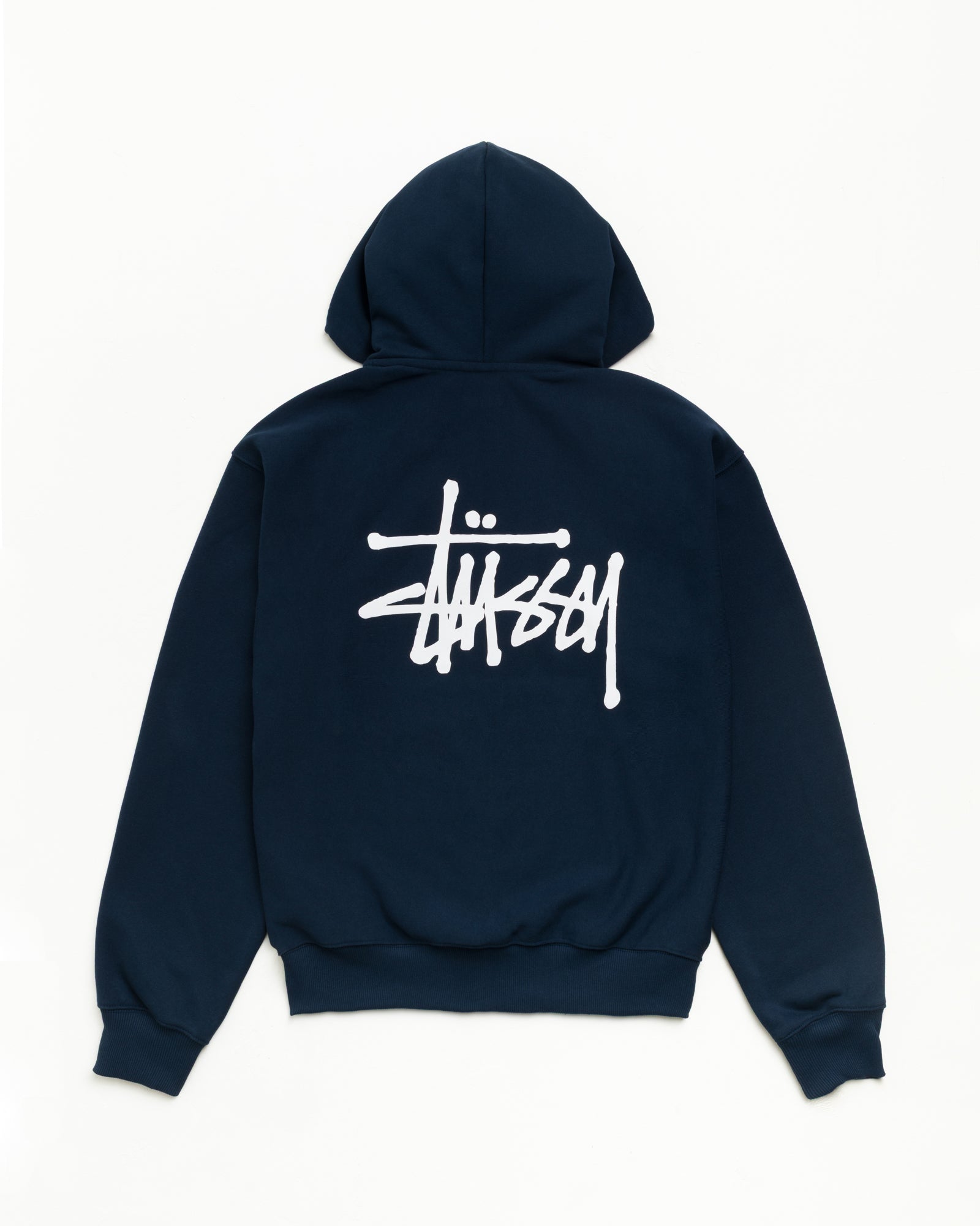 Alternative view of BASIC STÜSSY ZIP HOODIE