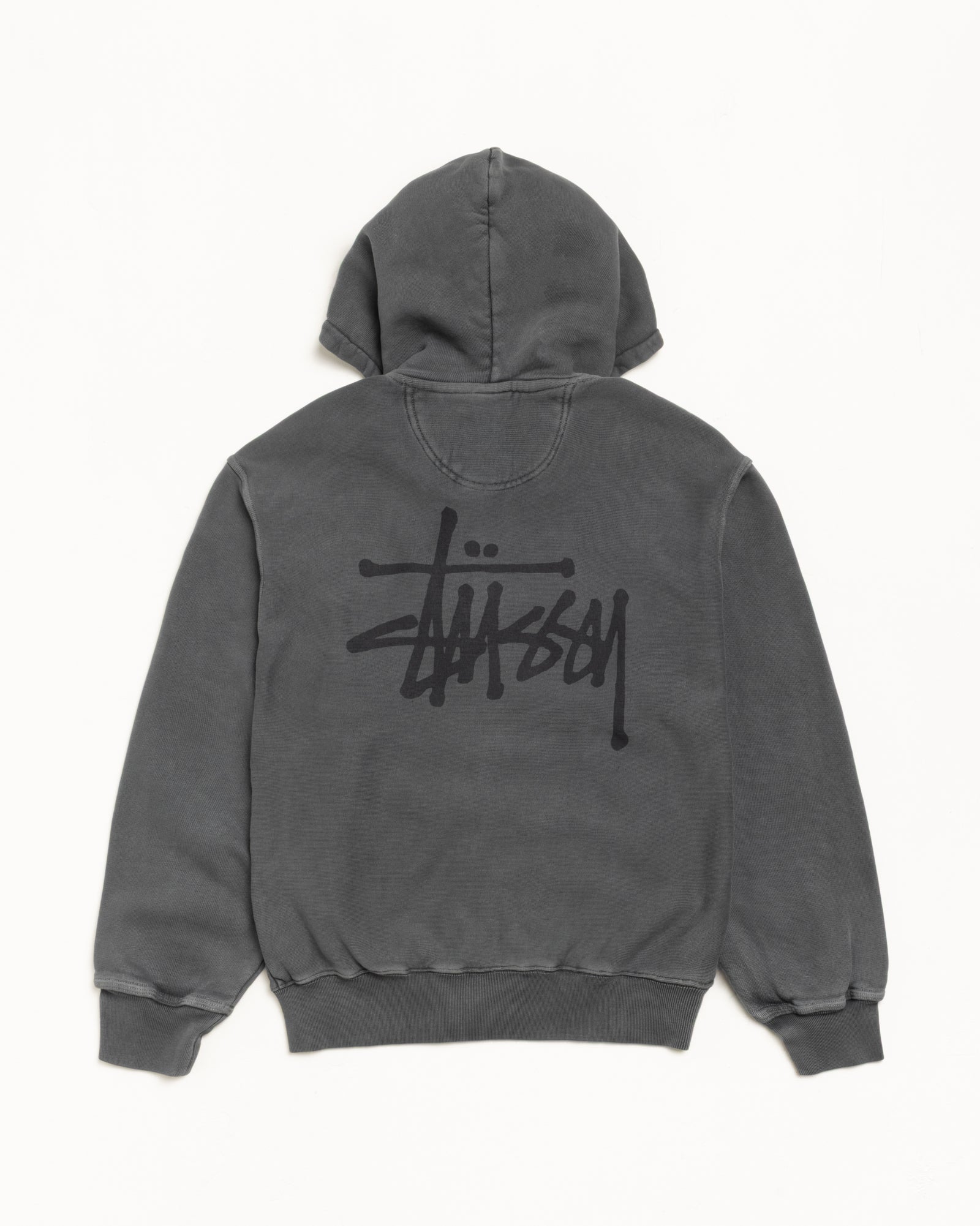 Alternative view of BASIC STÜSSY ZIP HOODIE