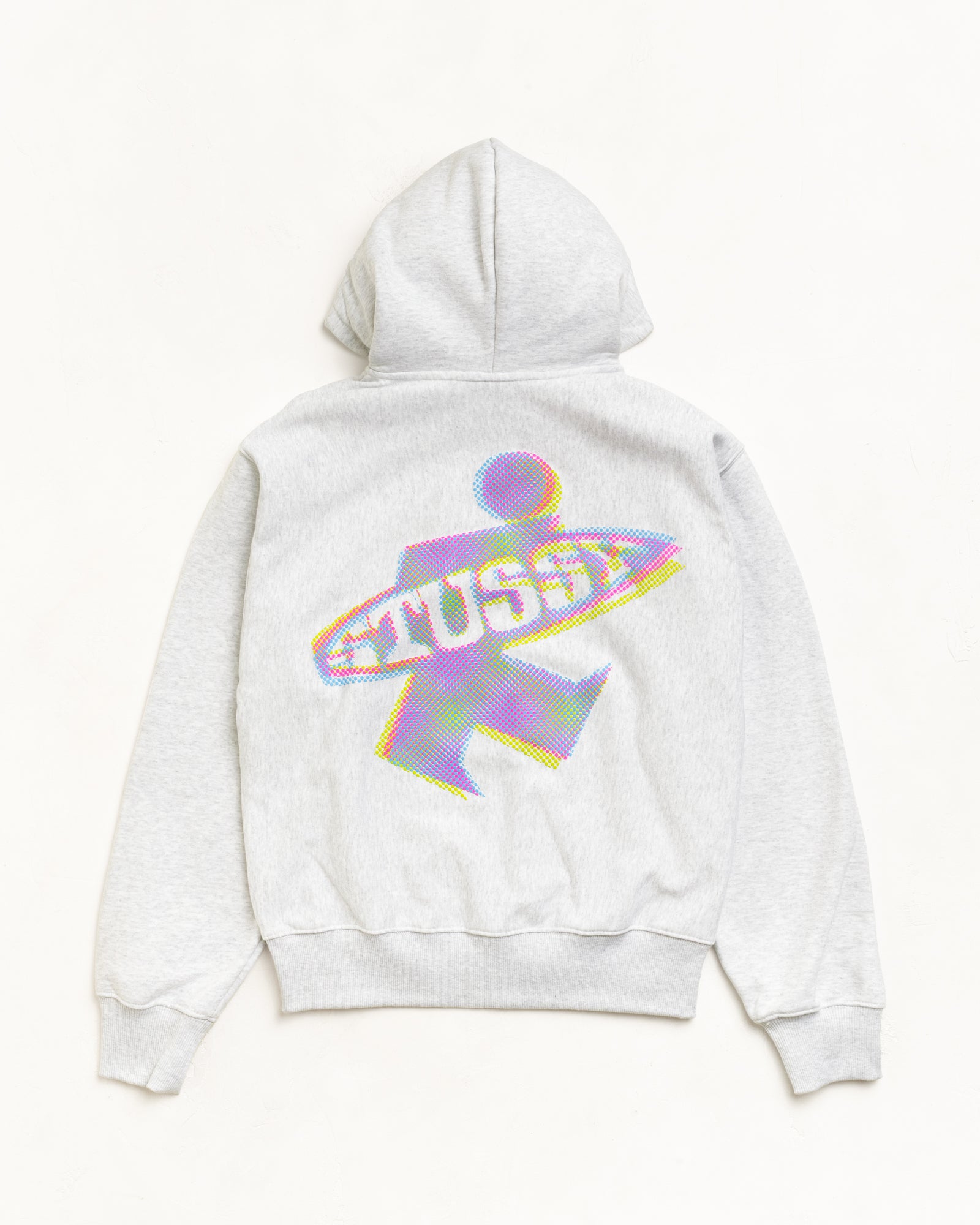 Alternative view of DOT SURF PUFF PRINT ZIP HOODIE