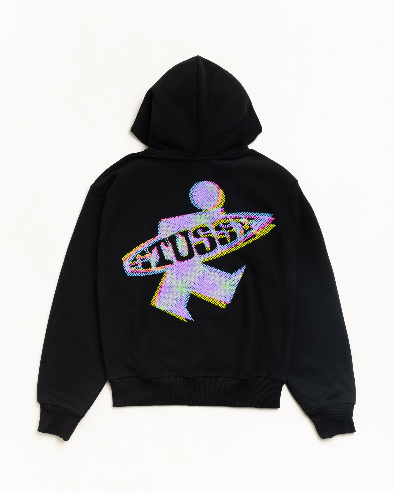 Alternative view of DOT SURF PUFF PRINT ZIP HOODIE