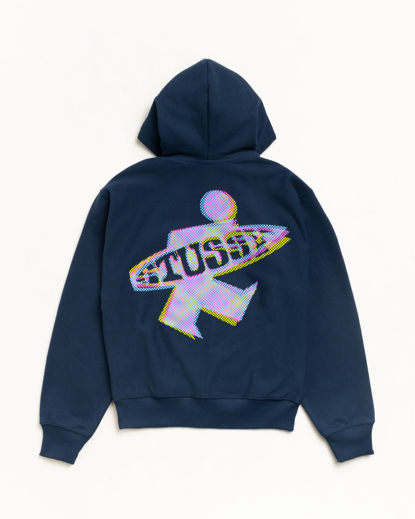 Alternative view of DOT SURF PUFF PRINT ZIP HOODIE