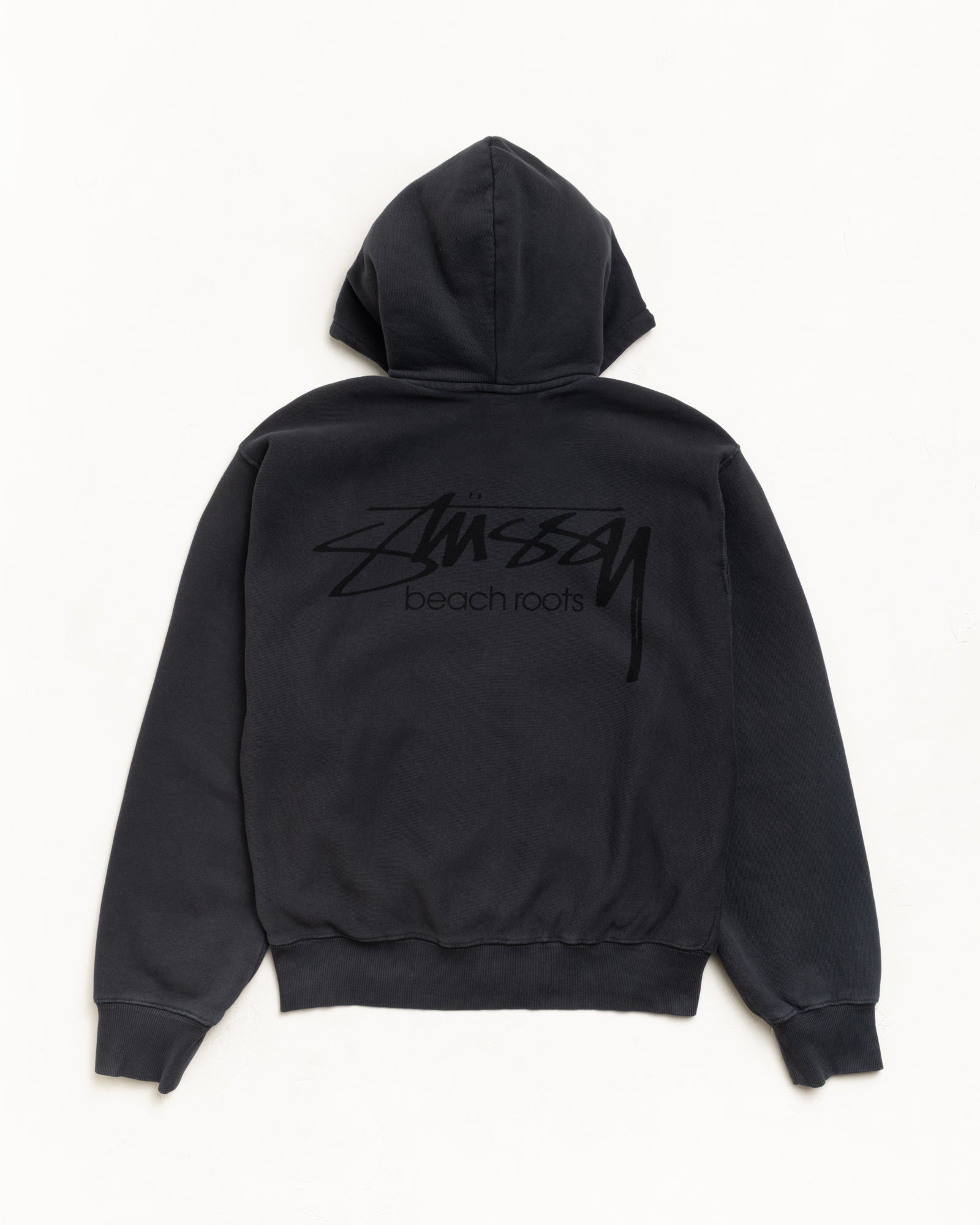Alternative view of BEACH ROOTS ZIP HOODIE GARMENT DYED