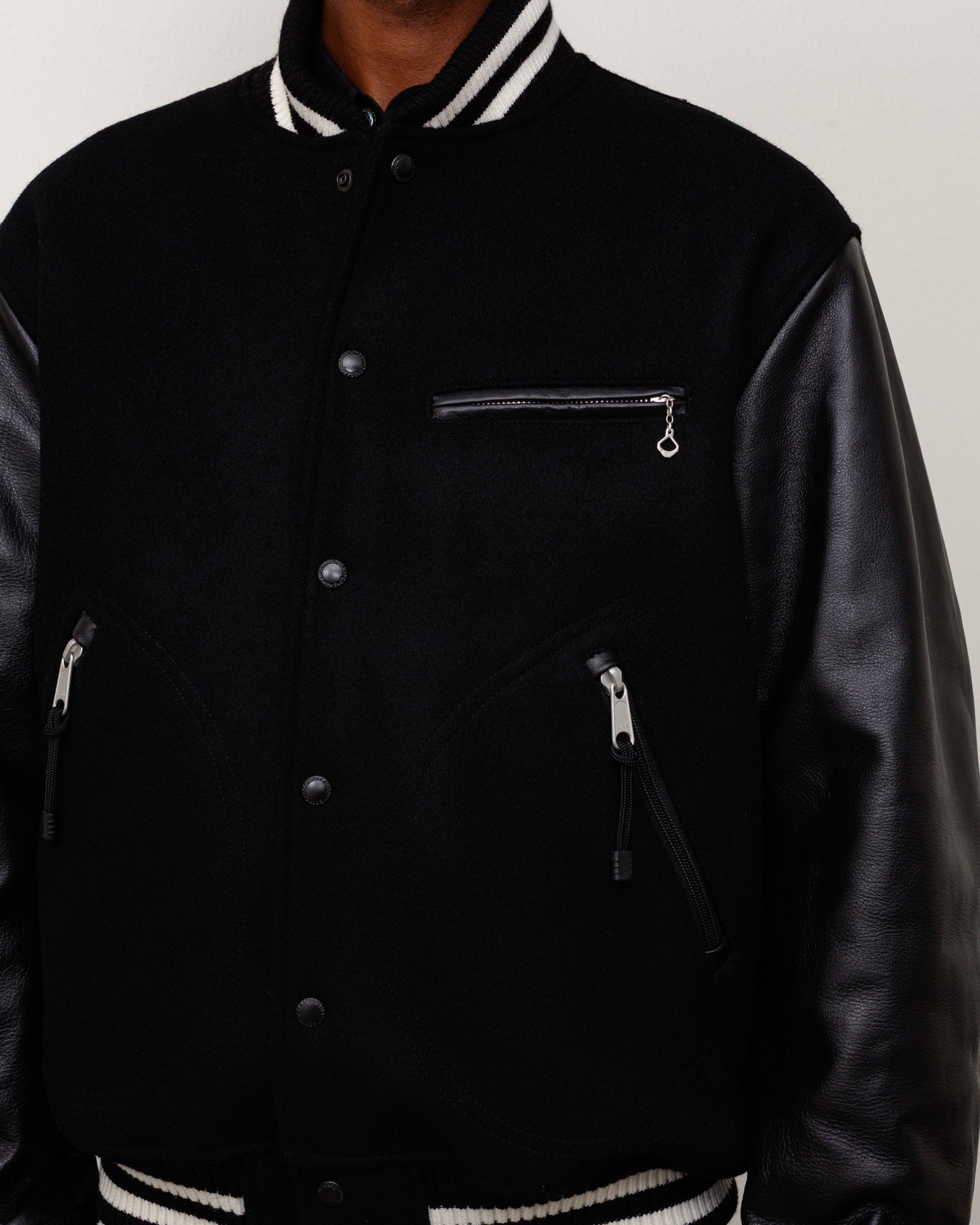 Alternative view of JUNYA VARSITY JACKET